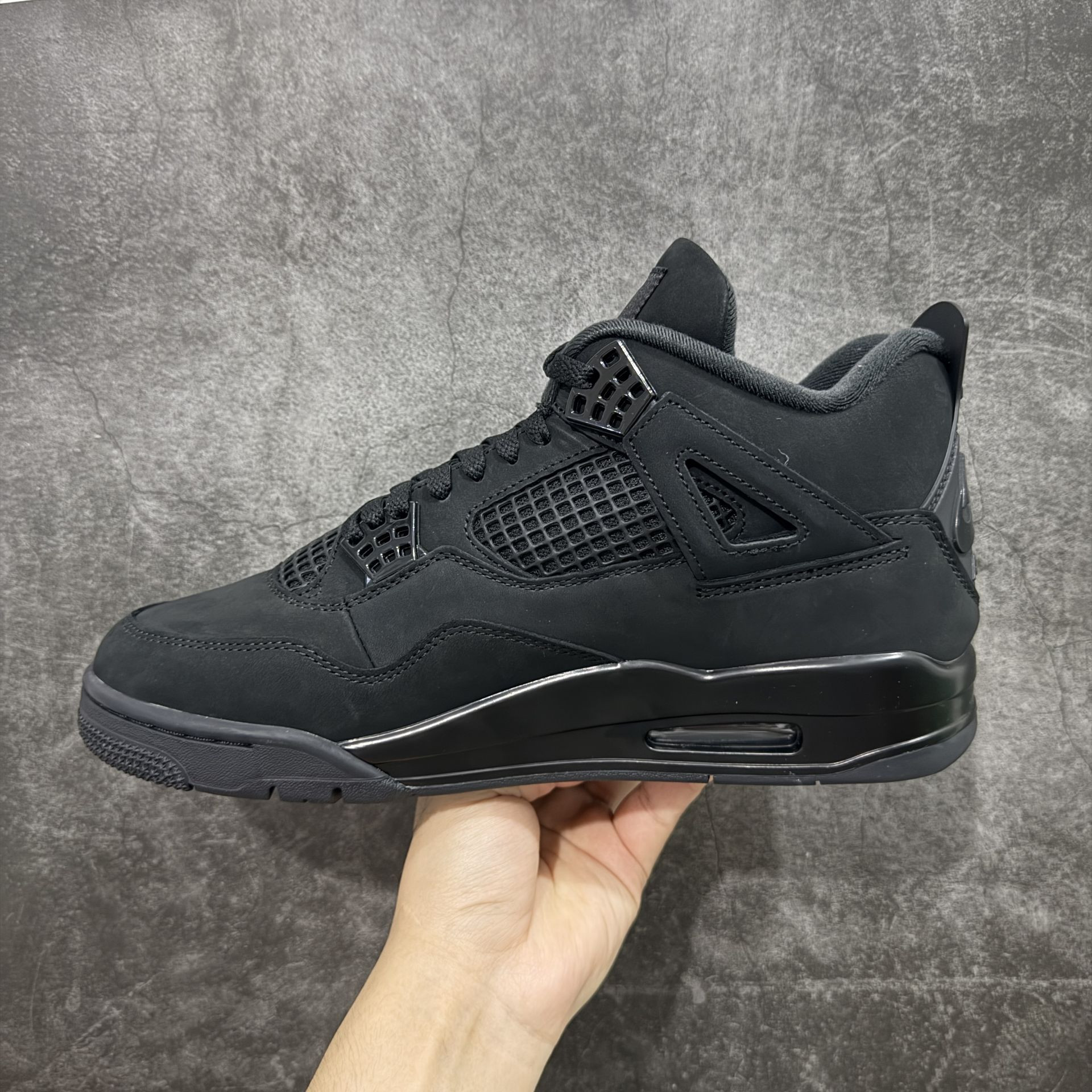 UA Air Jordan 4 Retro Black Cat 2025
