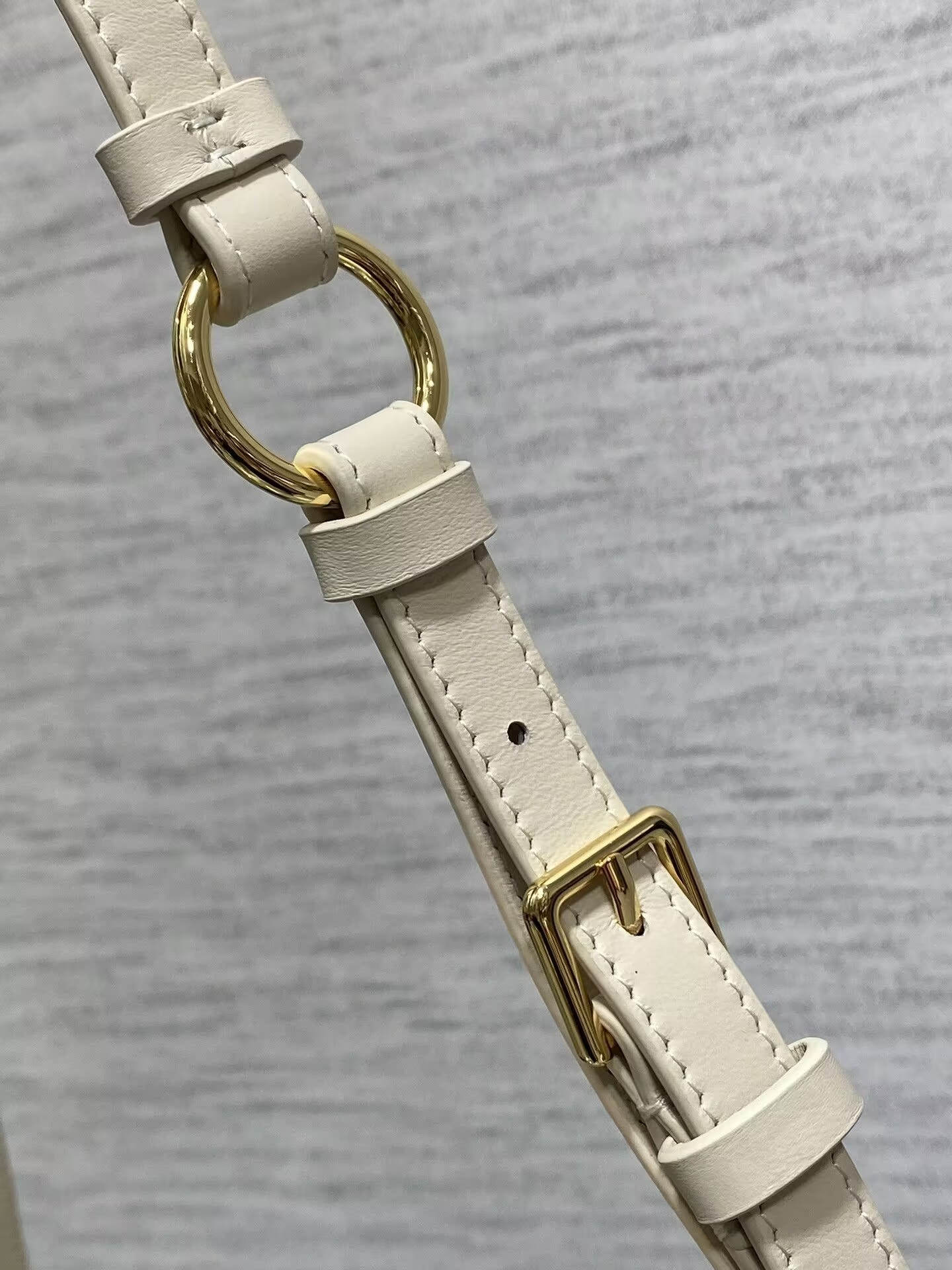 D*or 30 montaigne wanderlust mini bag blue D*or oblique chambray with smooth calfskin 26x12x7cm