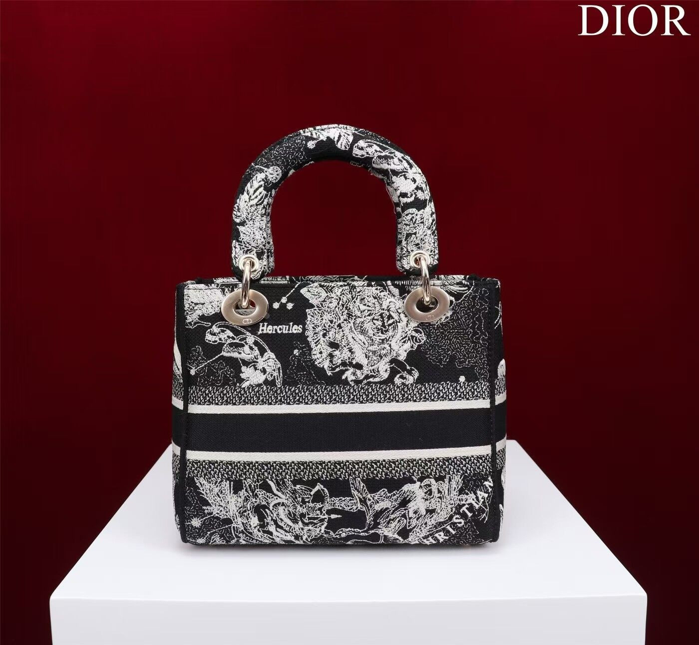 medium D*or lady d-lite bag  24 x 20 x 11 cm