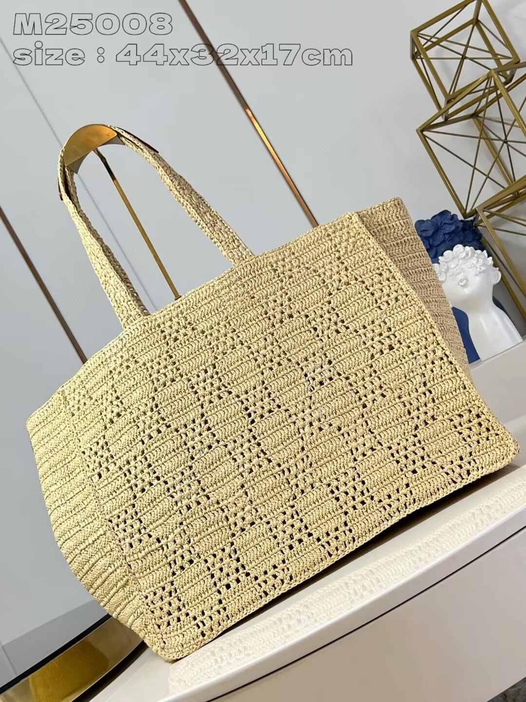 LV Summer Shopper Tote MM 44x32x17 cm