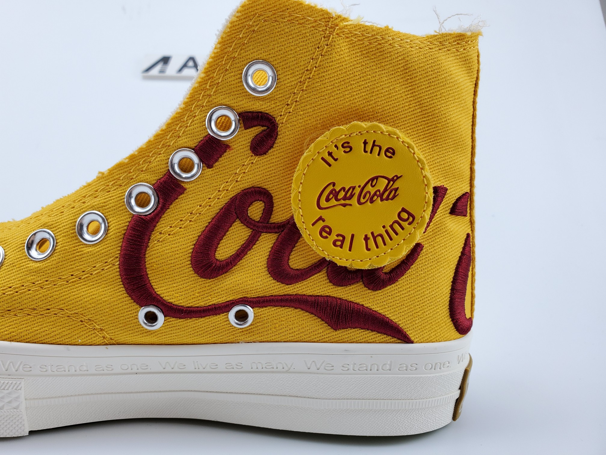 Converse Chuck Taylor All-Star 70s Hi Kith x Coca Cola Yellow