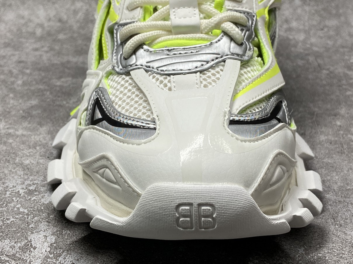 Balenciga Track Trainer White Fluo Yellow