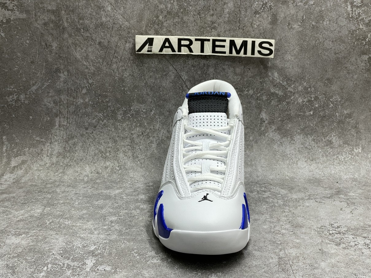 Air Jordan 14 Retro White Hyper Royal