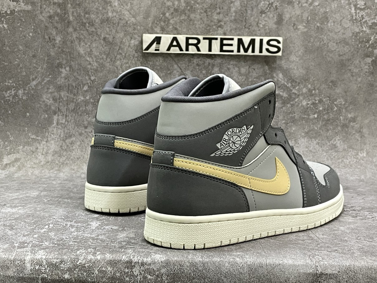Air Jordan 1 Mid Grey Onyx