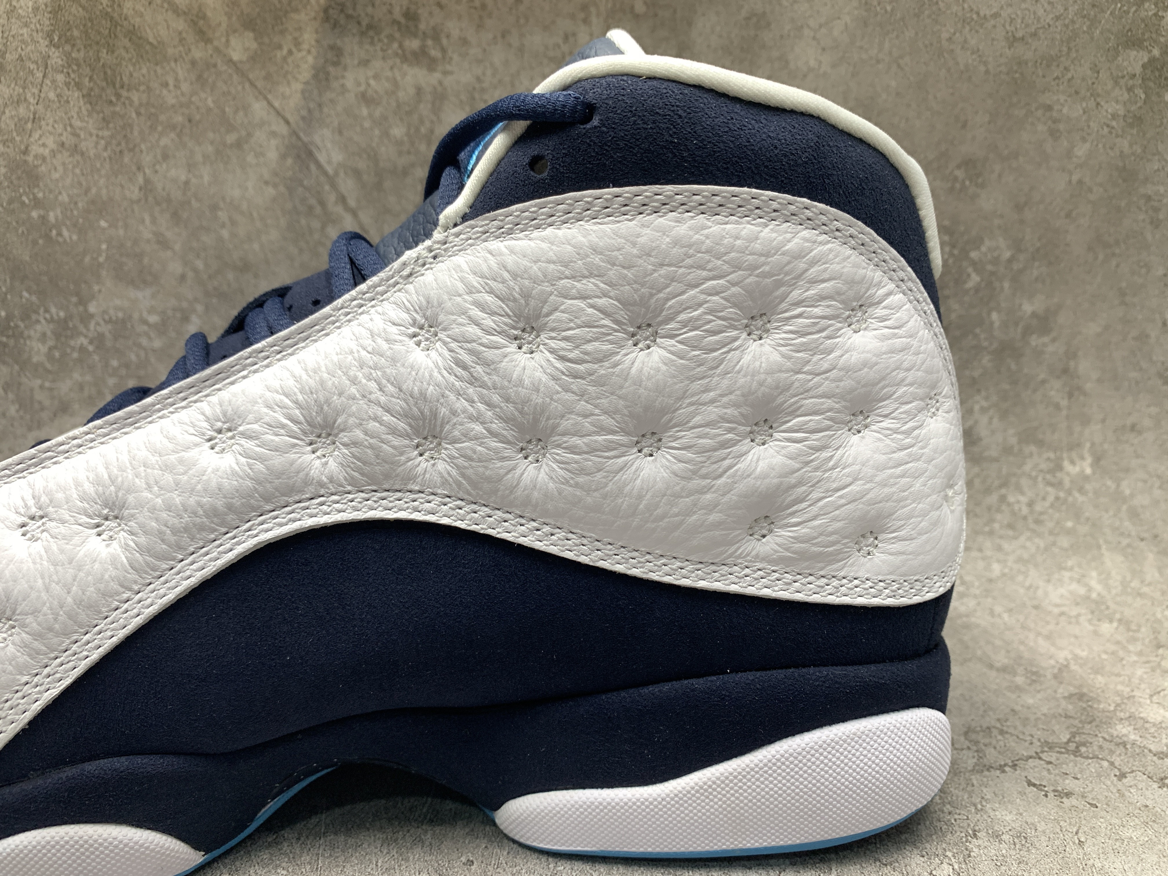 Jordan 13 Retro Obsidian Powder Blue White