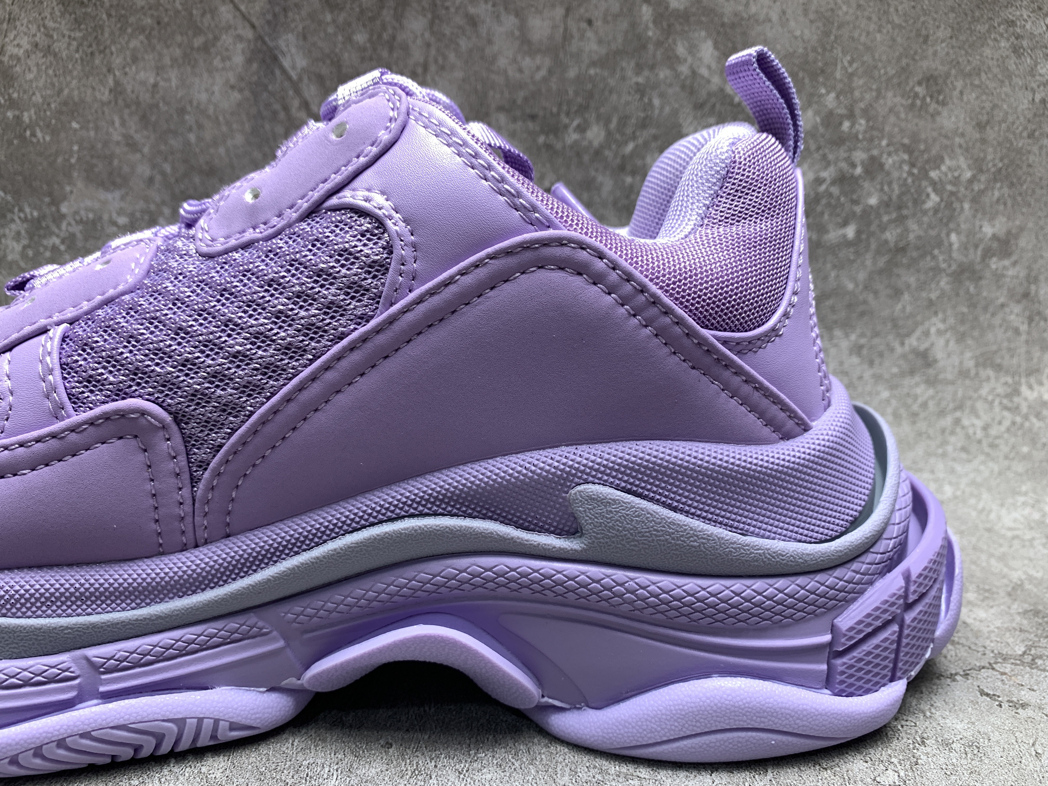 Balenciga Triple S Sneaker Purple