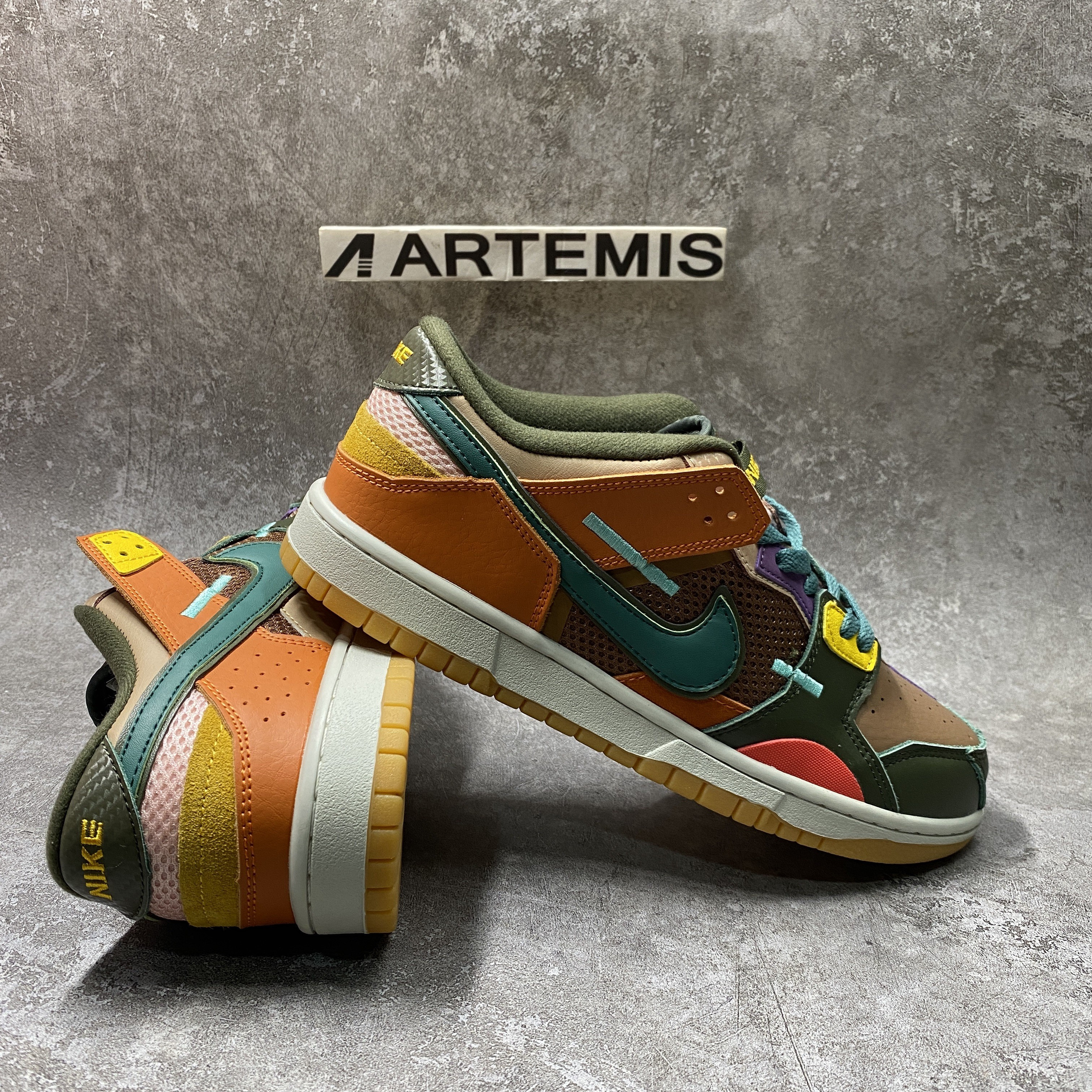 Nike Dunk Low Scrap Archeo Brown