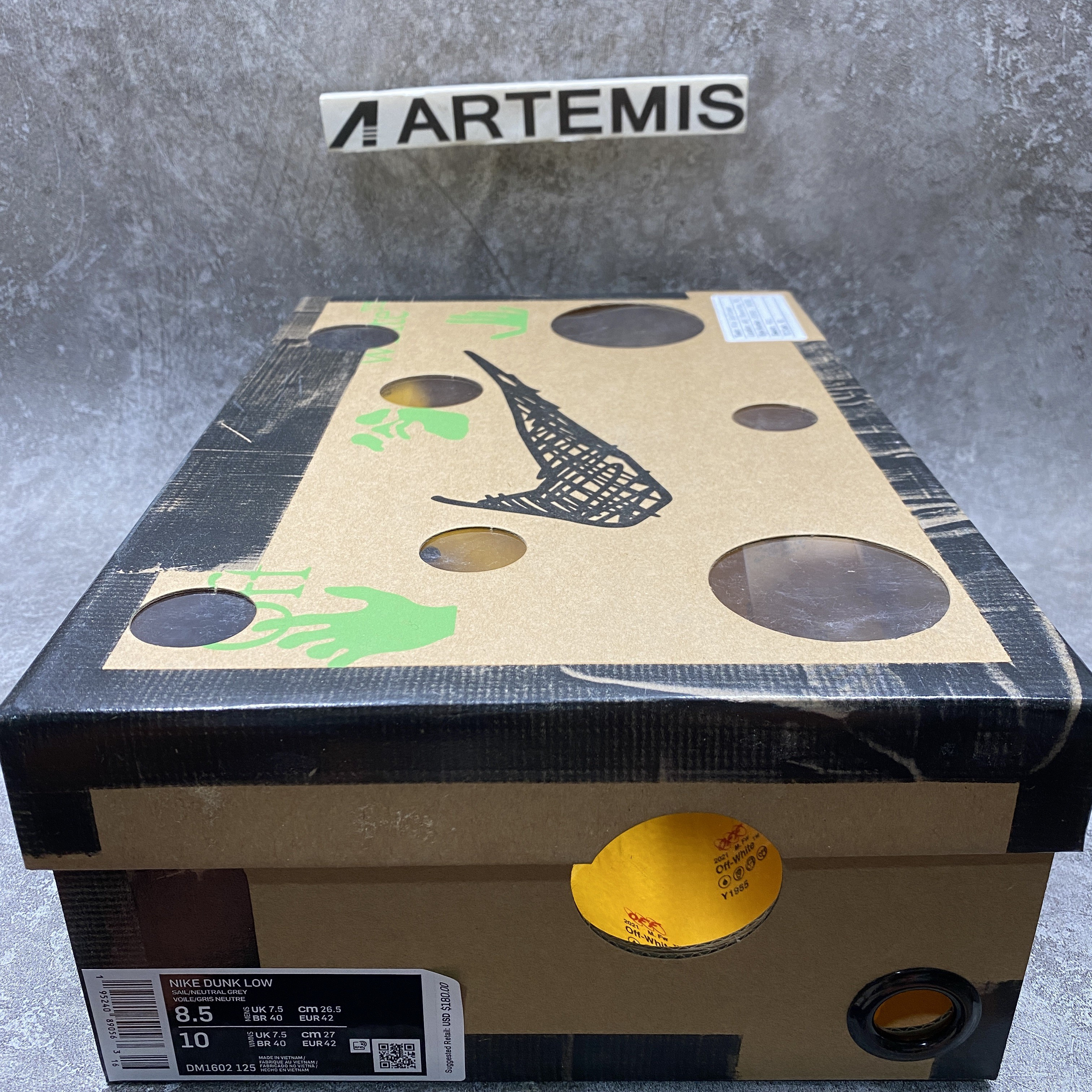 Nike Dunk Low Off-White Lot 47