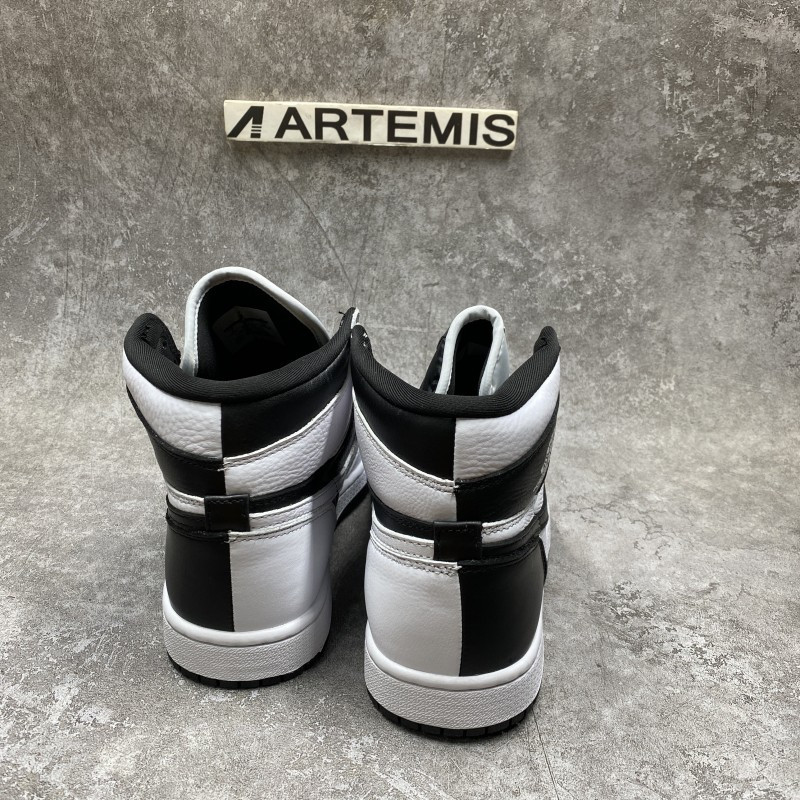Air Jordan 1 Mid Spli Black White