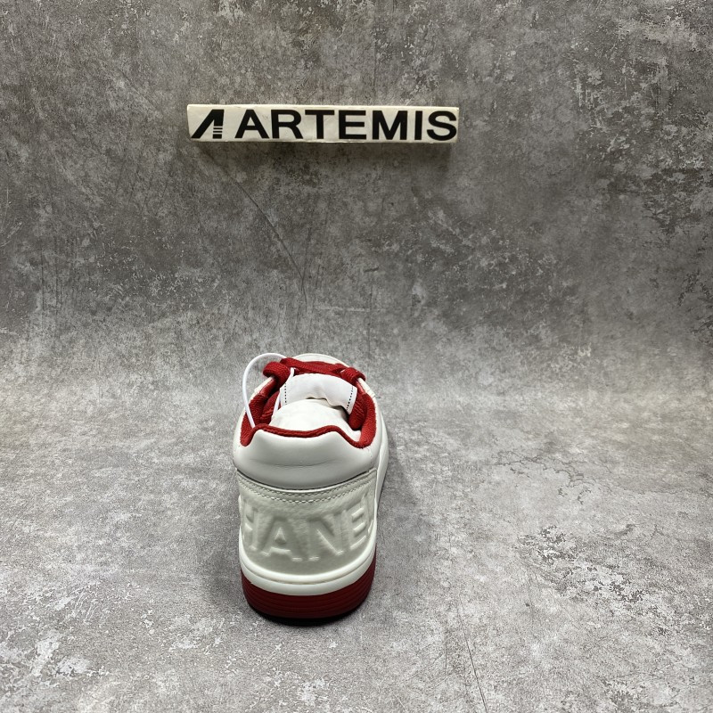 Ch*el 22p trainer white dark red