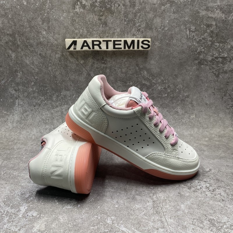 Ch*el 22p trainer white red