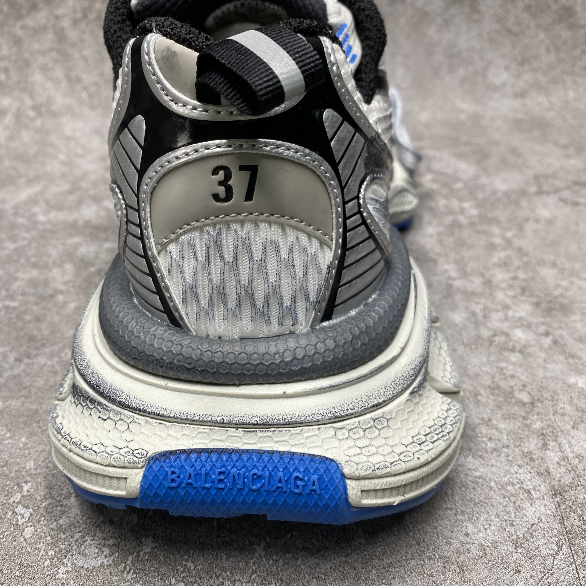 Balenciga 3XL Sneaker White Blue