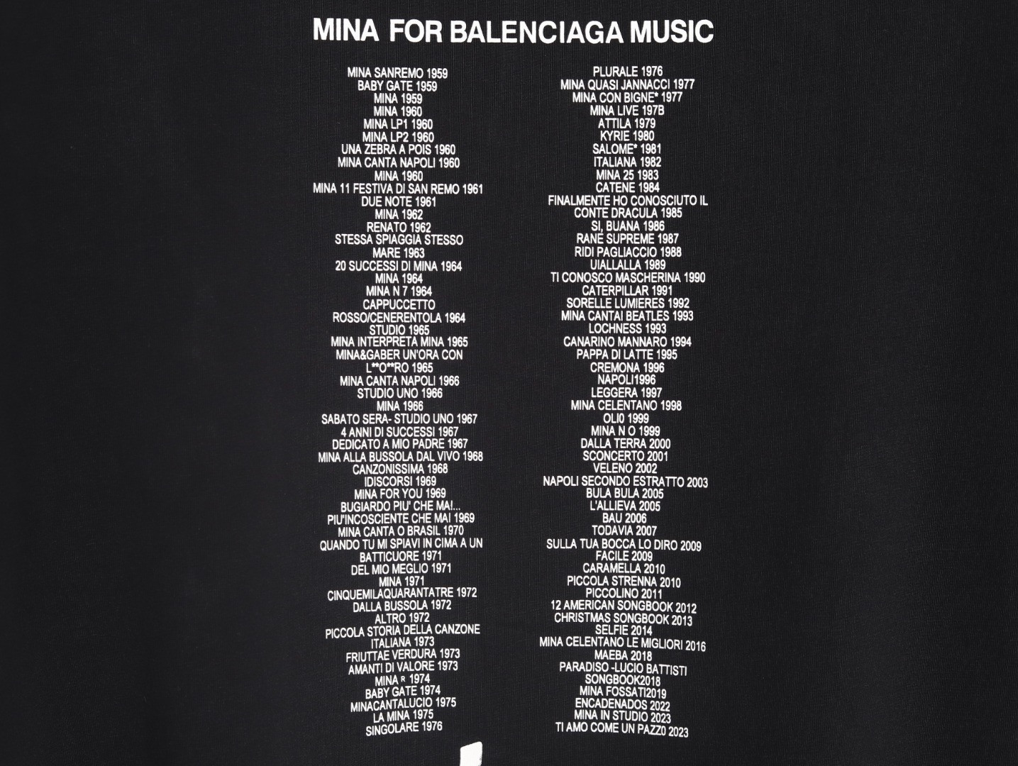 Ba*len*cia*ga 25ss short-sleeved t-shirt