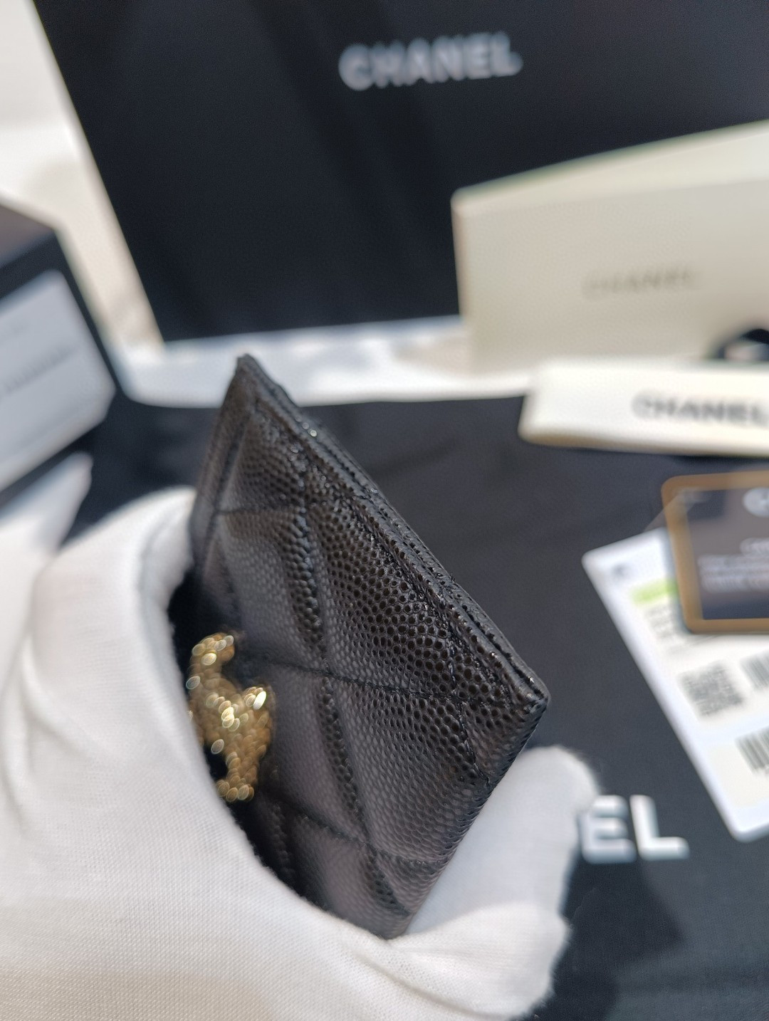 Ch*el card holder 10cm