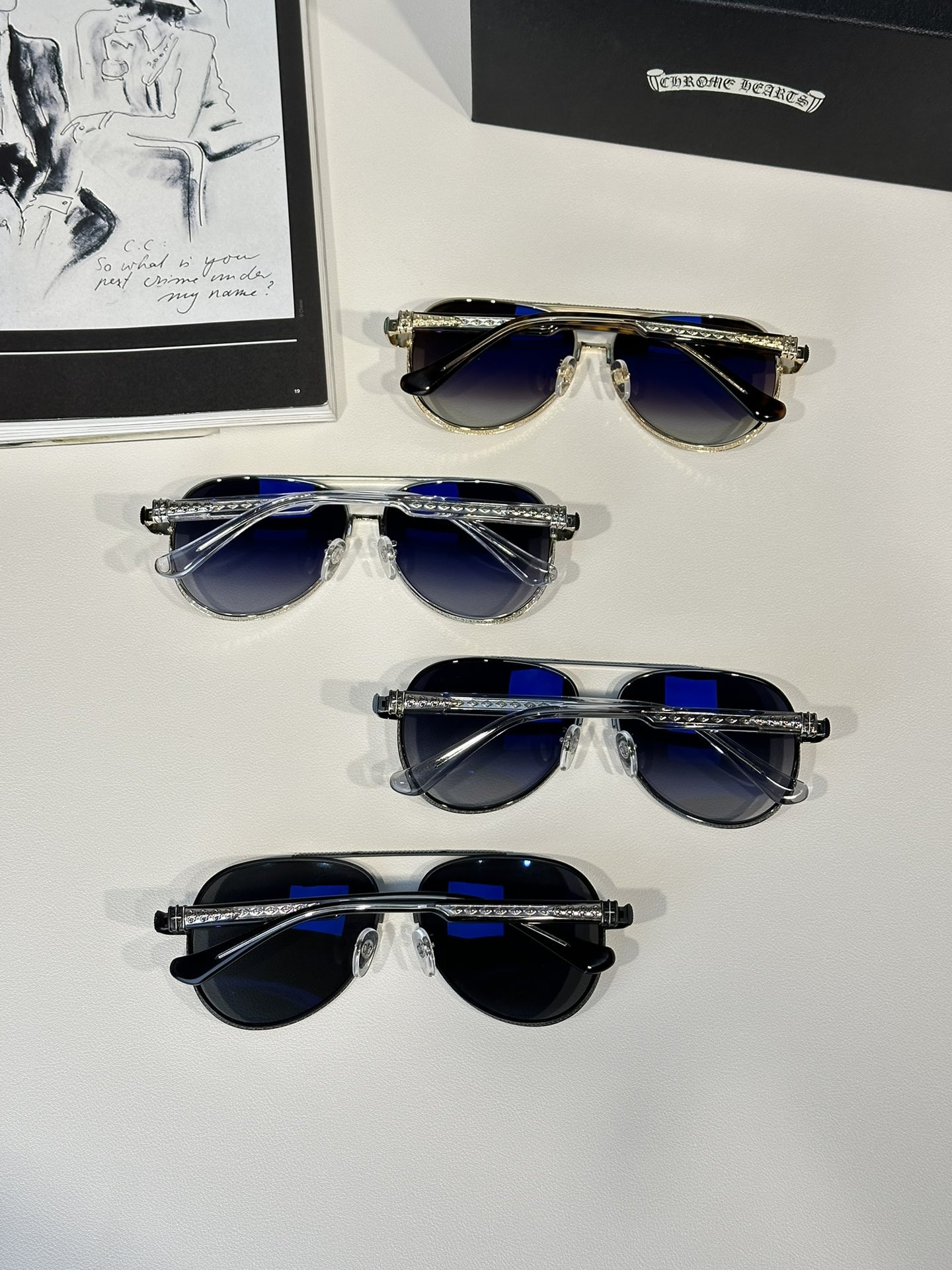 Ch**me He**ts glasses ch8191 62-14-154