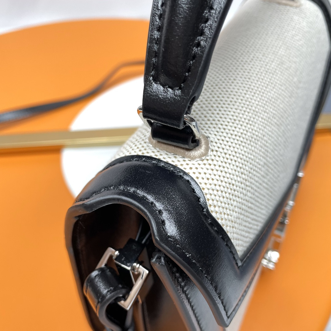 Y*L cassandra mini top handle bag 20x16x7.5cm