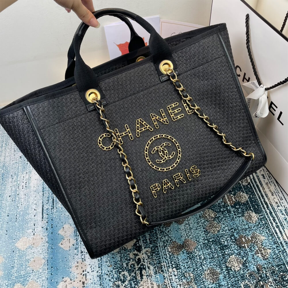 Ch*el deauville large tote