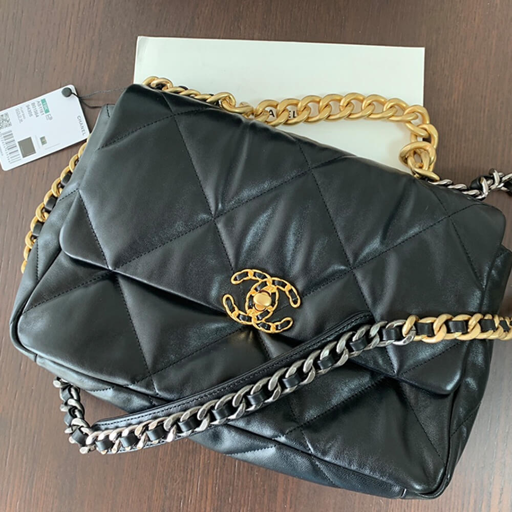 Ch*el 19 large handbag