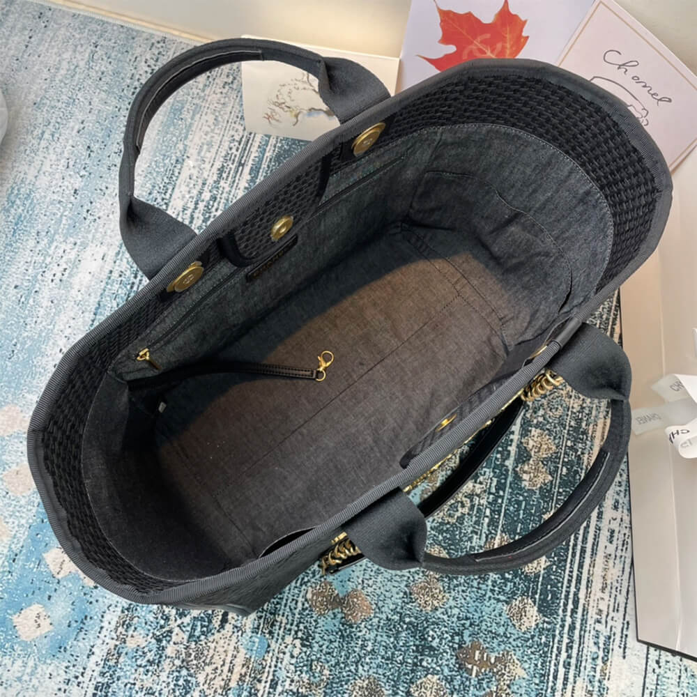 Ch*el deauville large tote