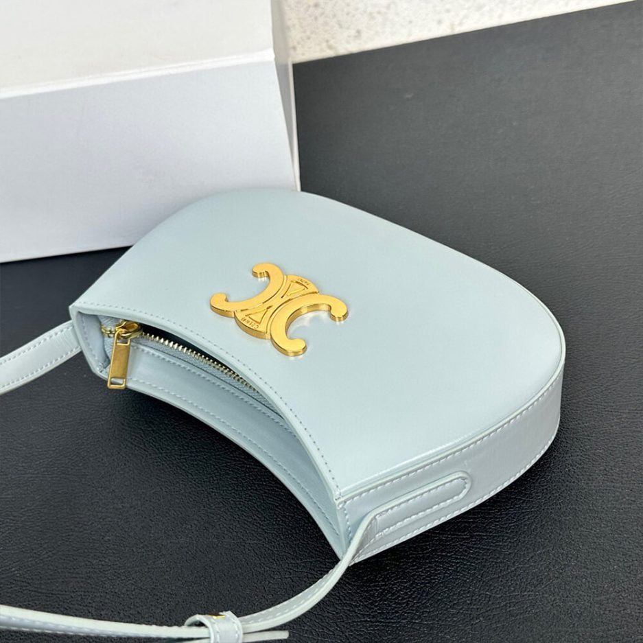 Ce**e medium tilly bag in shiny calfskin