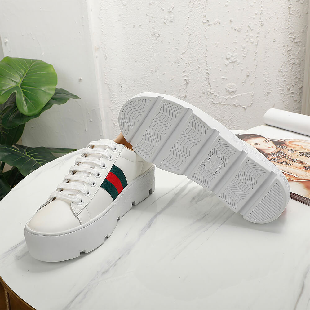 Women’s Ace embroidered platform sneaker